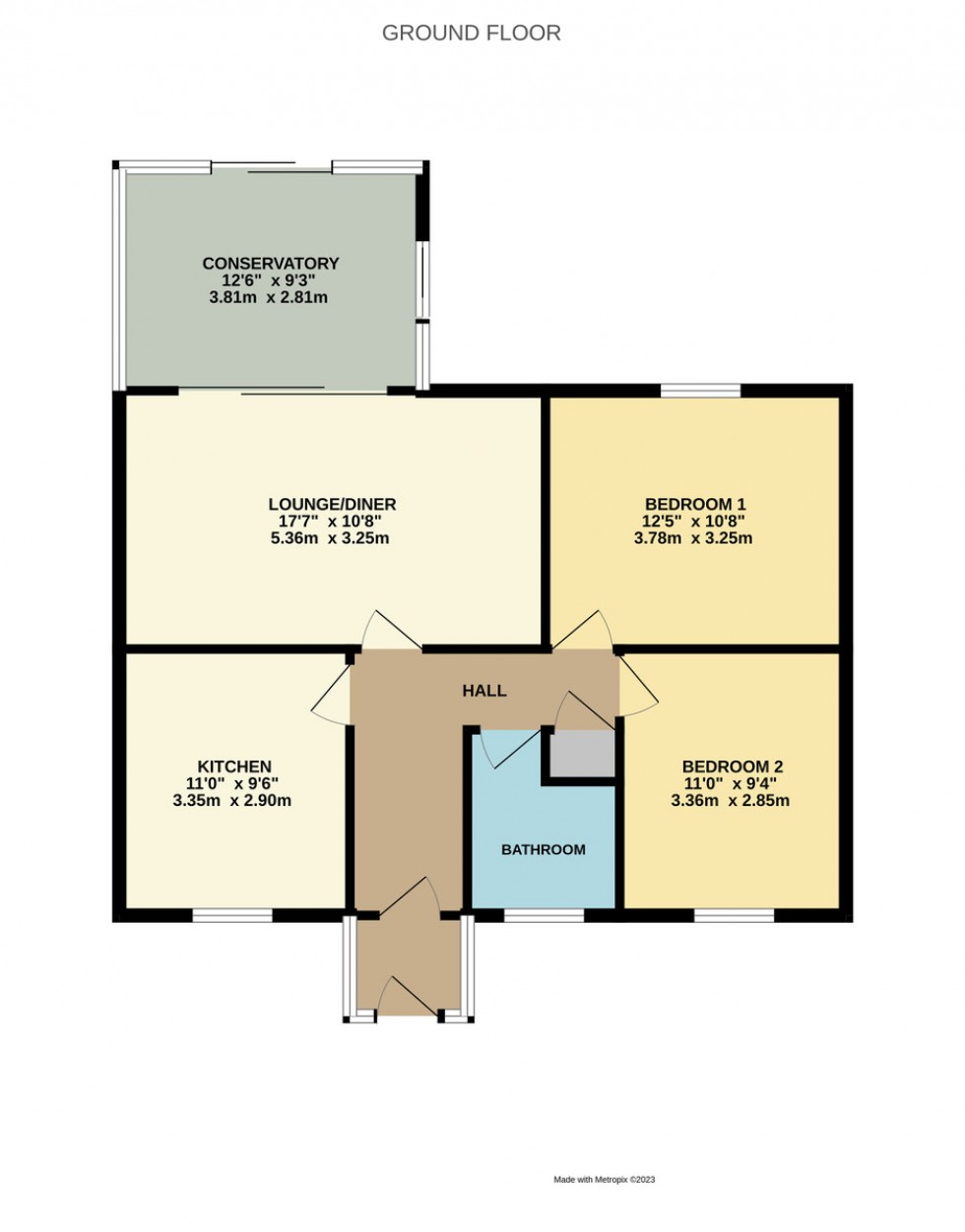 Floorplan for Aureole Walk, Newmarket