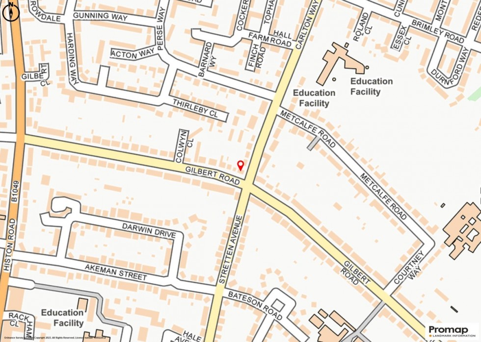 Floorplan for Gilbert Road, Cambridge, CB4