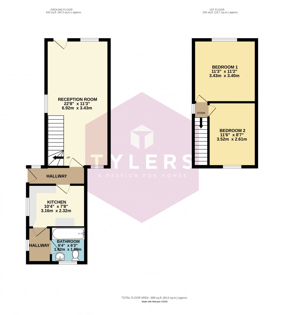 Floorplan for Histon, Cambridge