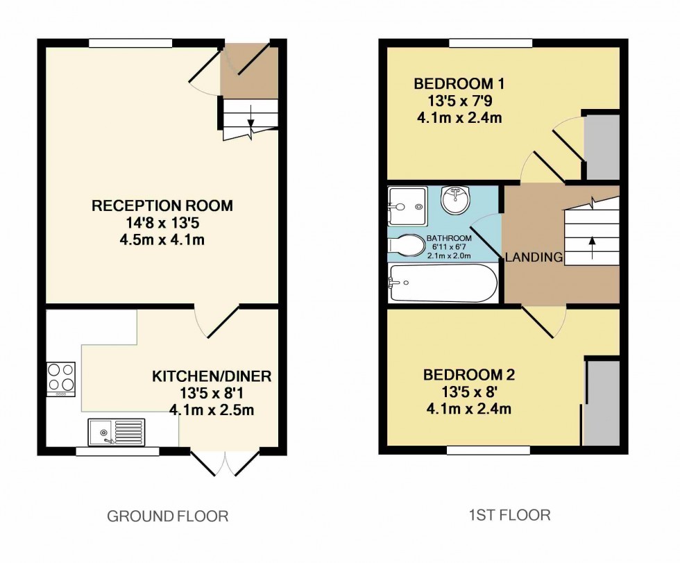 Floorplan for Cottenham, Cambridge