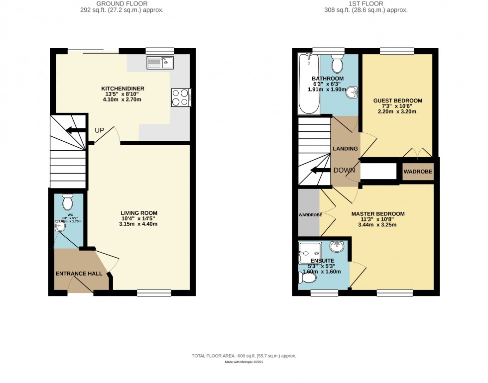 Floorplan for Willingham, Cambridge