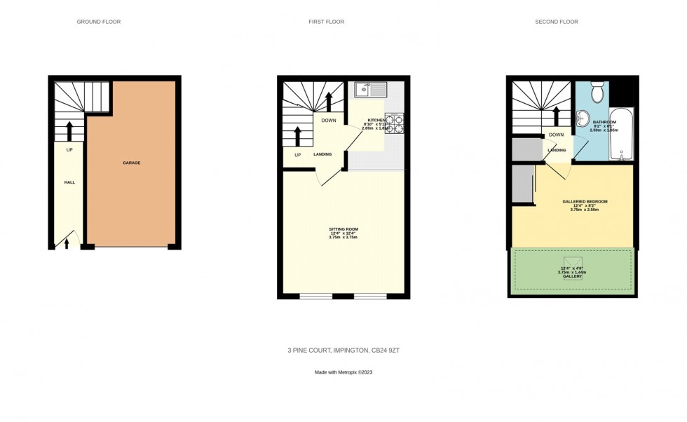 Floorplan for Impington, Cambridge