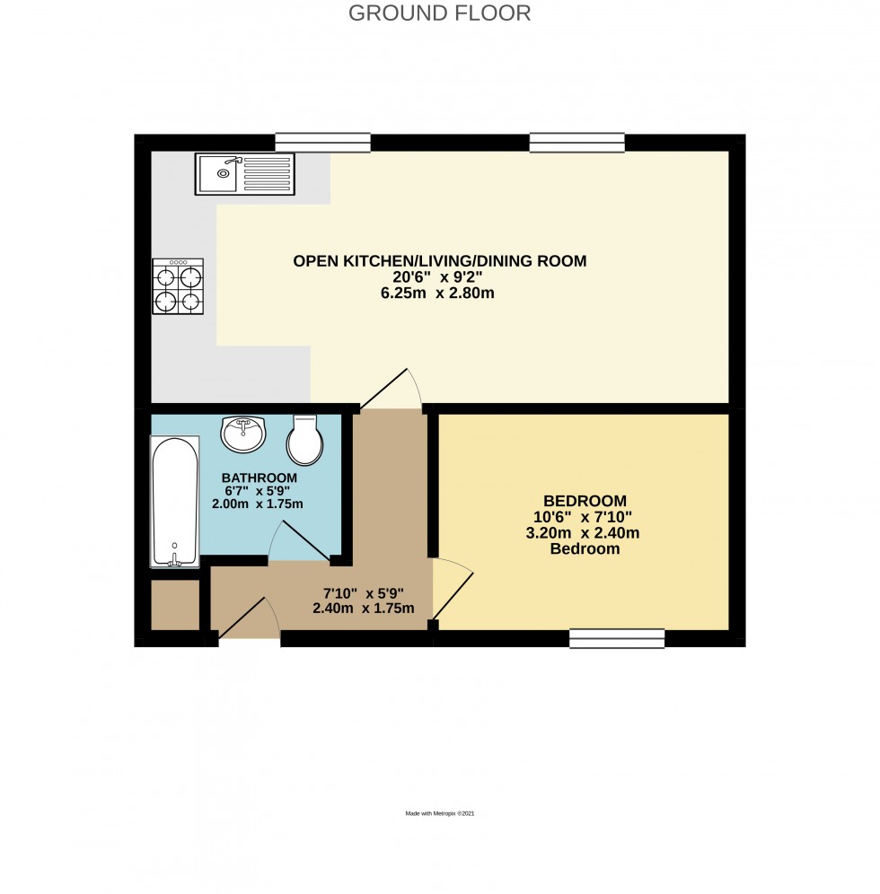 Floorplan for Cherry Hinton, Cambridge