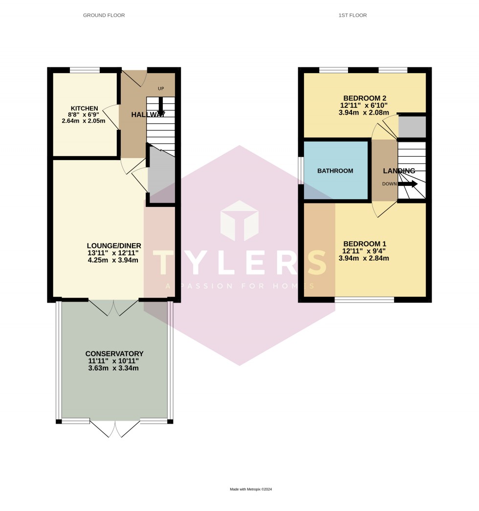 Floorplan for Papworth Everard, Cambridge