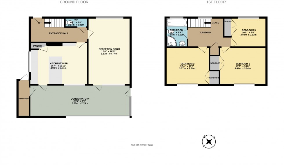 Floorplan for Cottenham, Cambridge