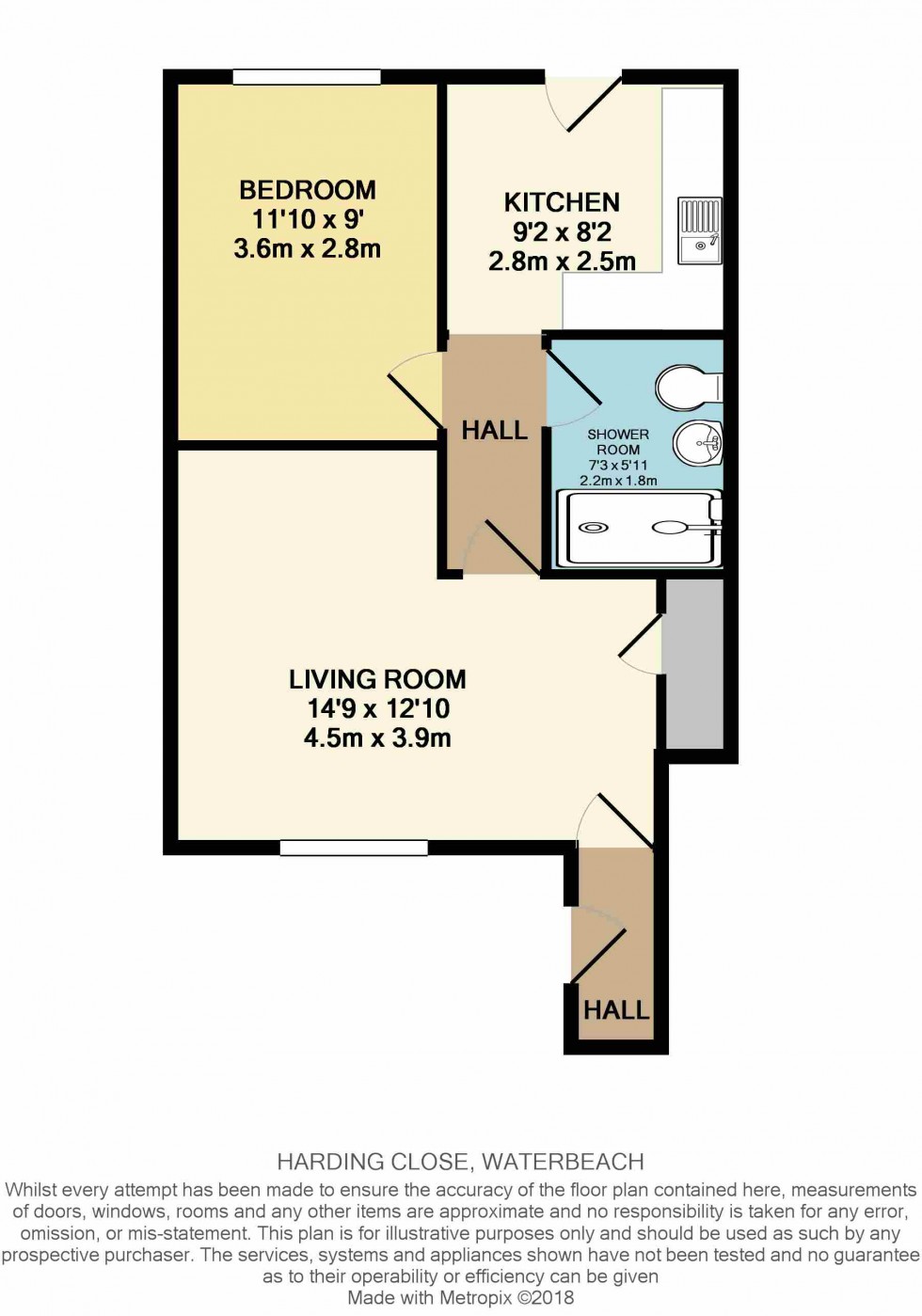 Floorplan for Waterbeach, Cambridge