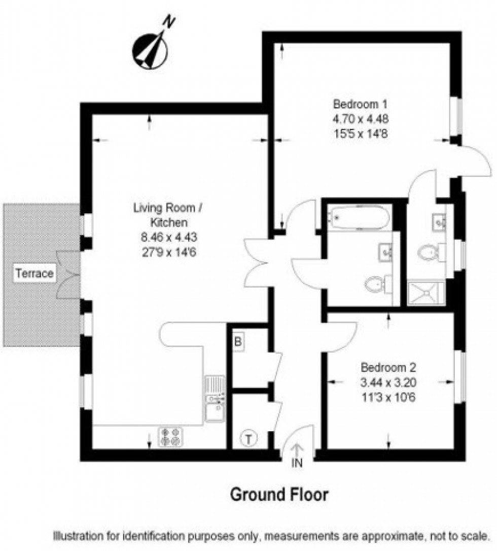 Floorplan for Scholars Walk, Cambridge