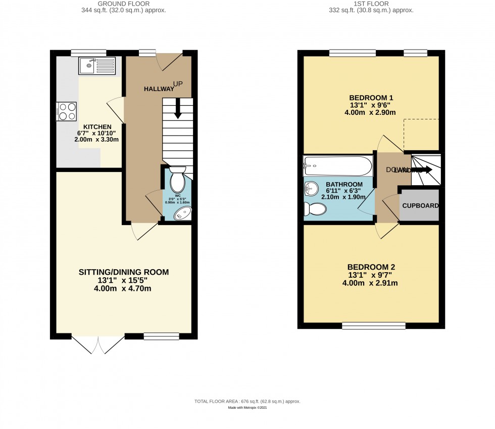 Floorplan for Northstowe, Cambridge