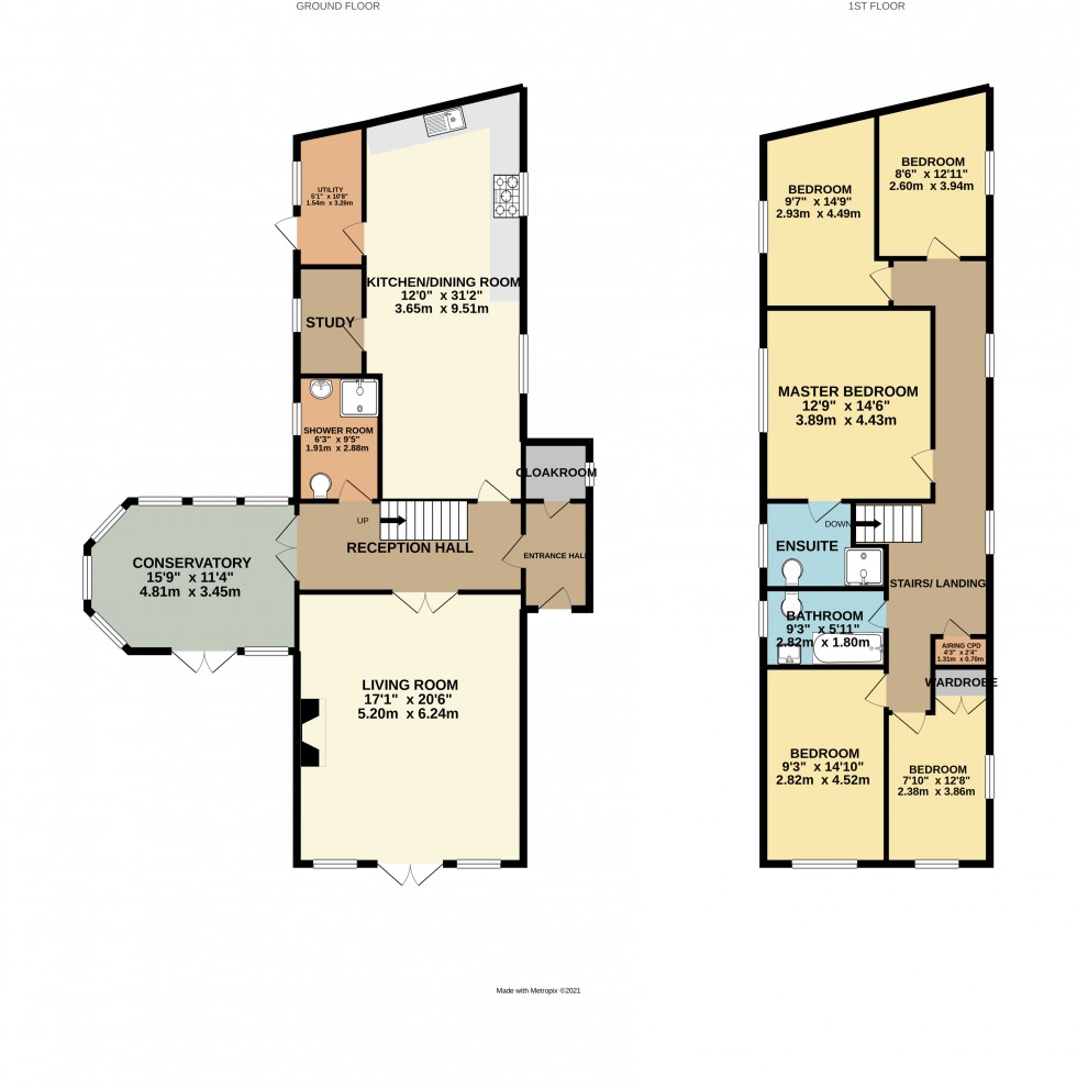 Floorplan for Great Wilbraham, Cambs