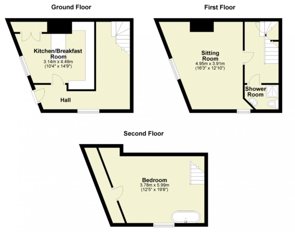 Floorplan for Bluntisham, Huntingdon