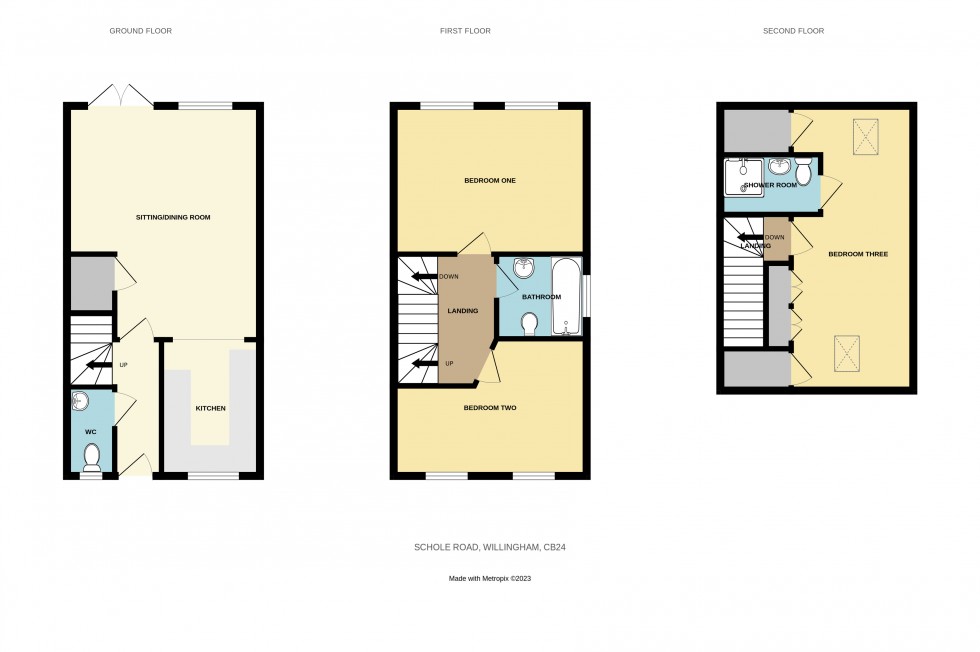 Floorplan for Willingham, Cambridge