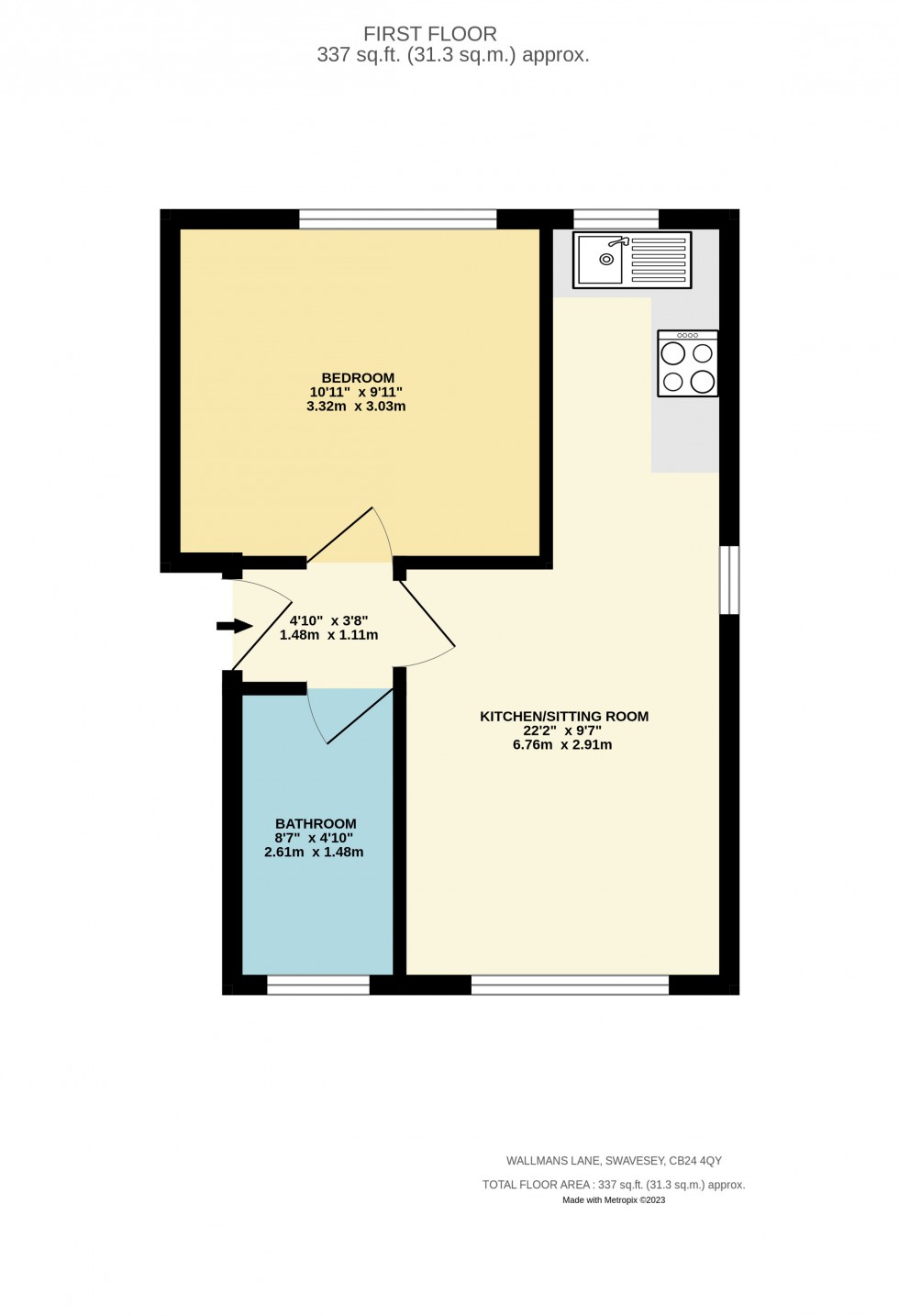 Floorplan for Swavesey, Cambridge