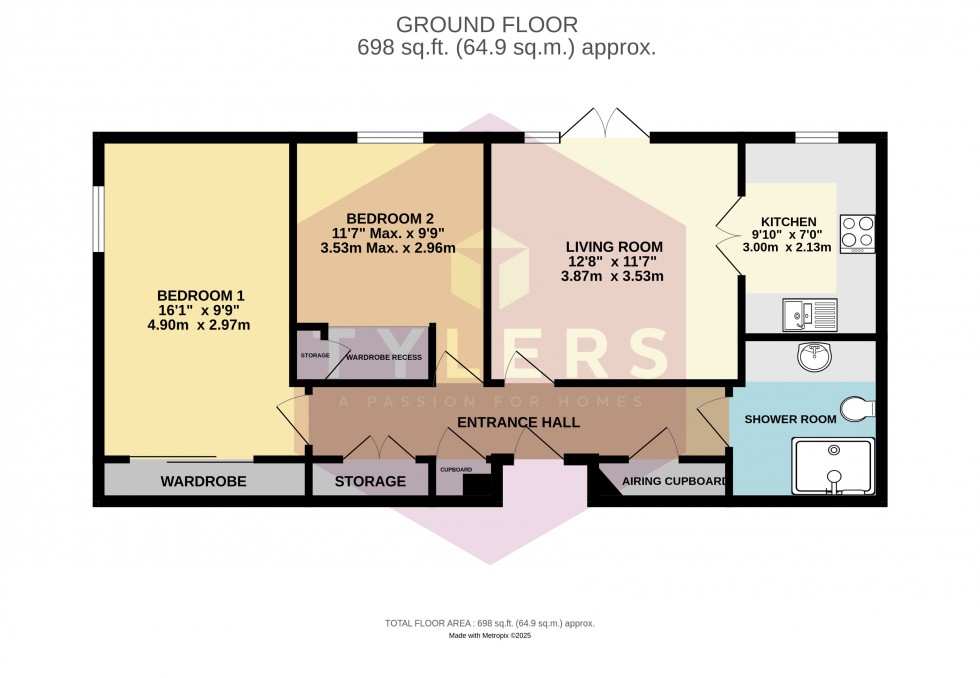 Floorplan for Histon, Cambridge