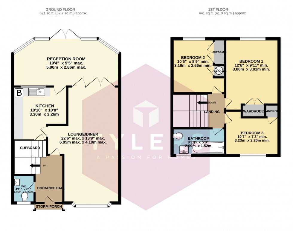 Floorplan for Willingham, Cambridge