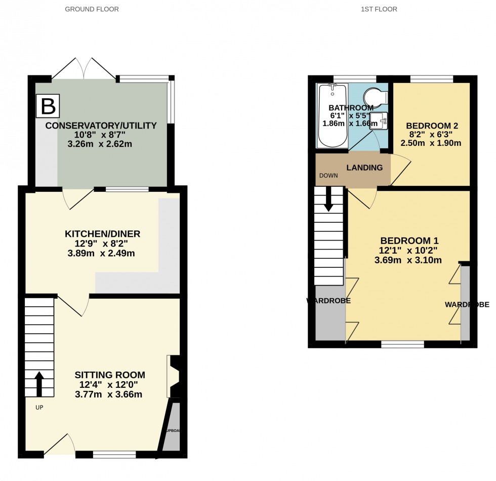 Floorplan for Cottenham, Cambridge, Cambridgeshire