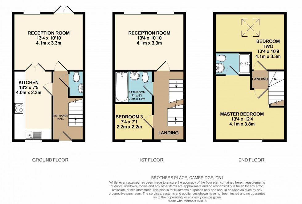 Floorplan for Cambridge