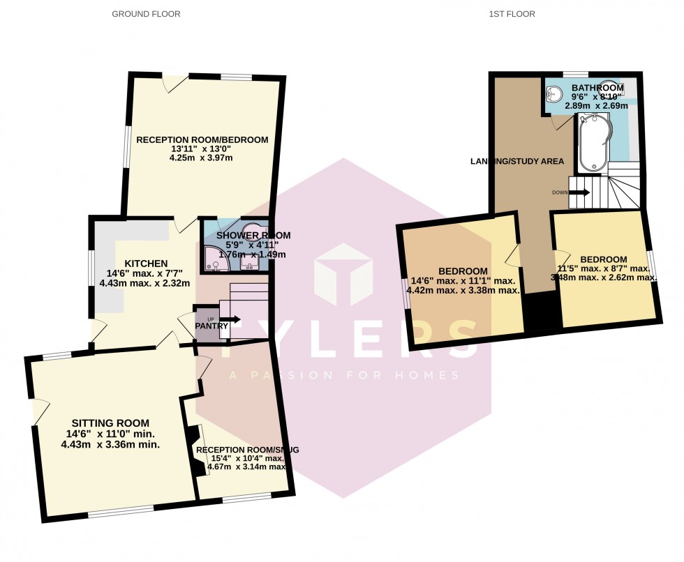 Floorplan for Willingham, Cambridge, Cambridgeshire