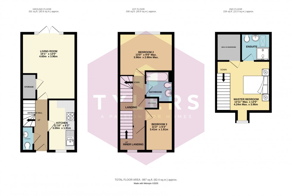 Floorplan for Longstanton, Cambridge, Cambridgeshire