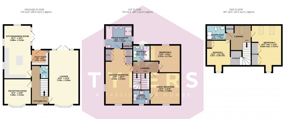 Floorplan for Northstowe, Cambridge, Cambridgeshire
