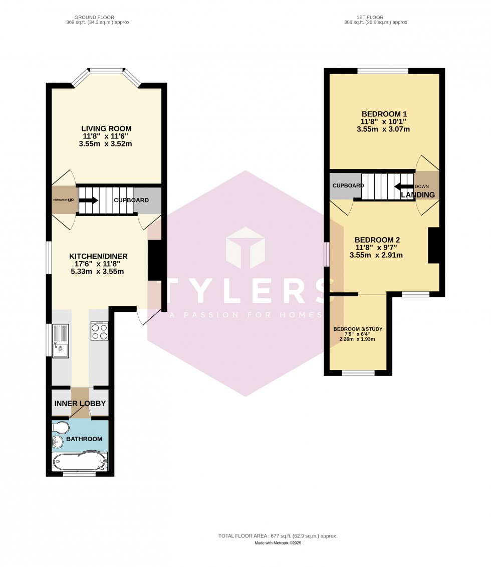 Floorplan for Milton, Cambridge, Cambridgeshire