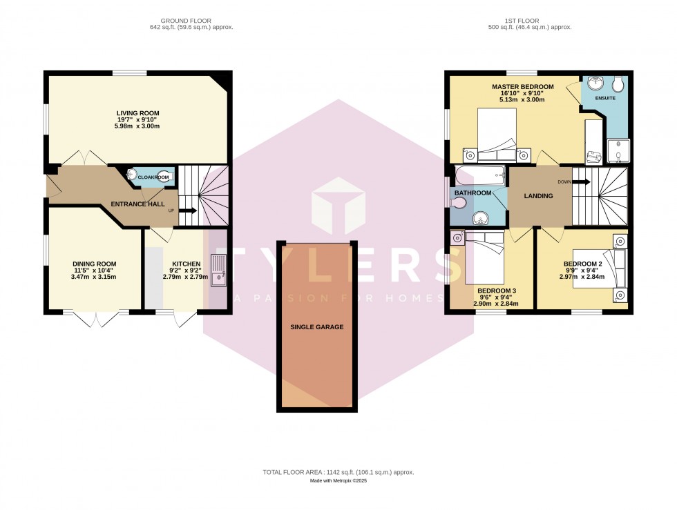 Floorplan for Willingham, Cambridge, Cambridgeshire