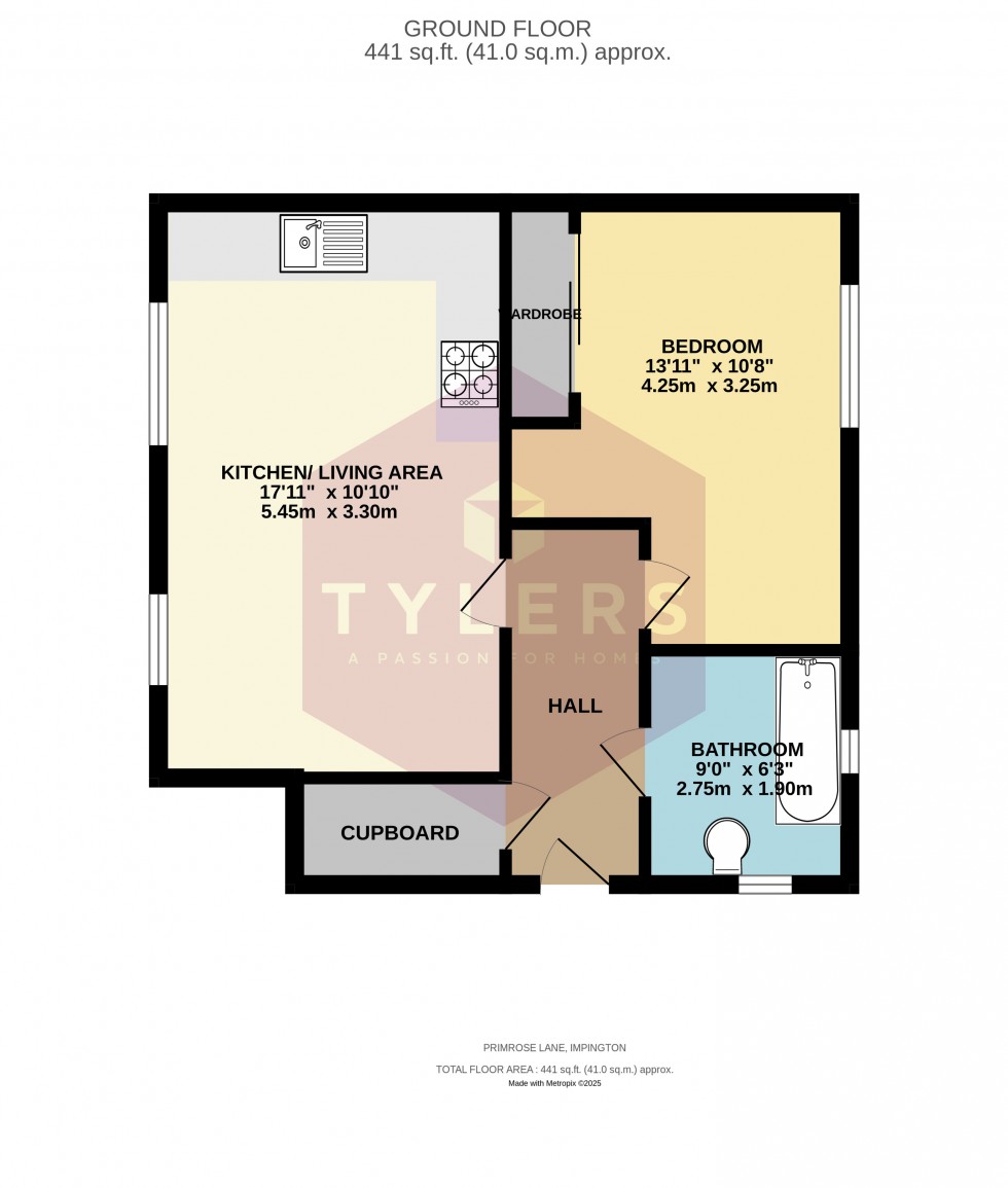 Floorplan for Impington, Cambridge, Cambridgeshire