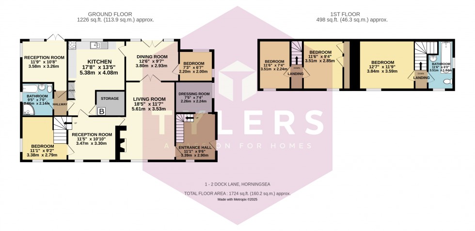 Floorplan for Horningsea, Cambridge, Cambridgeshire