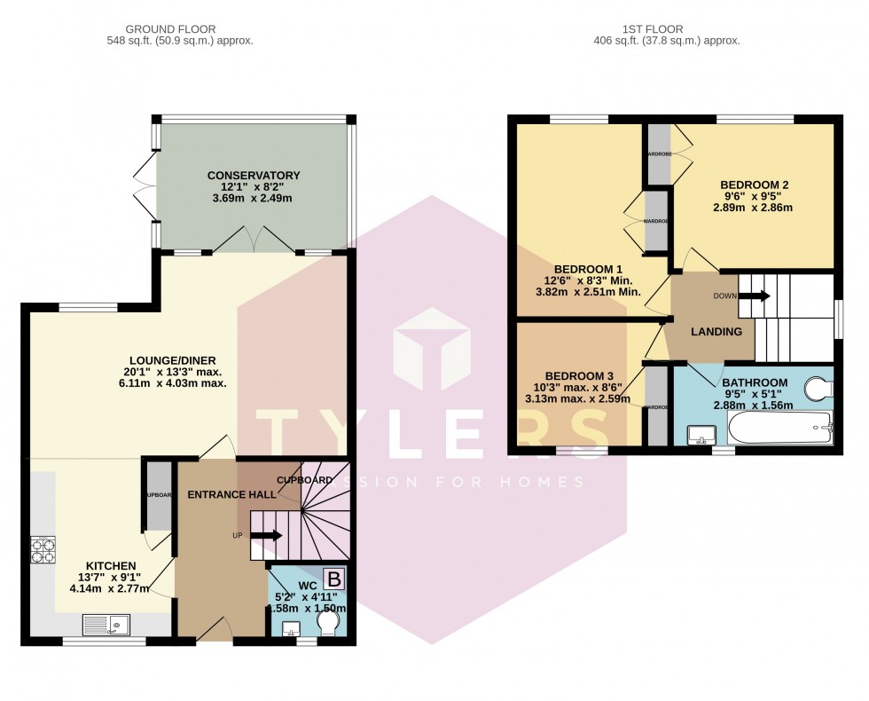 Floorplan for Histon, Cambridge, Cambridgeshire