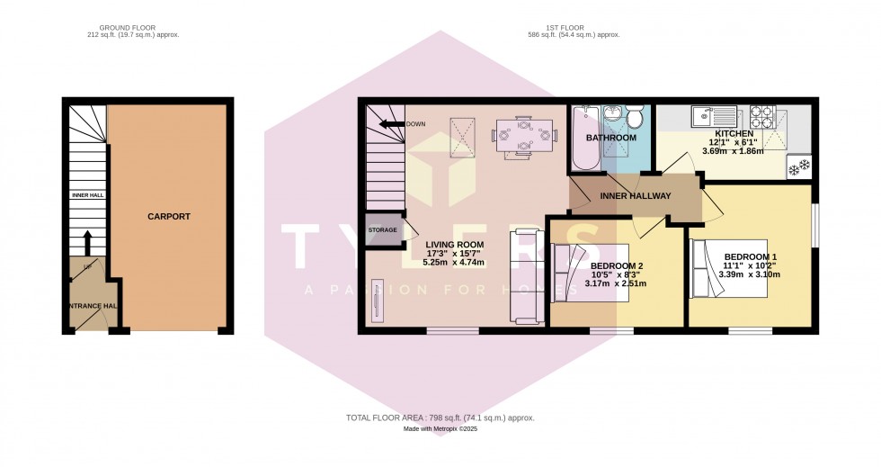 Floorplan for Northstowe, Cambridge, Cambridgeshire