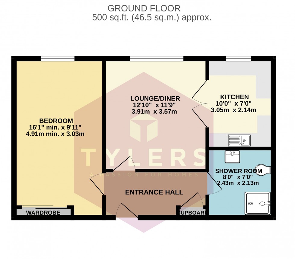 Floorplan for Histon, Cambridge, Cambridgeshire
