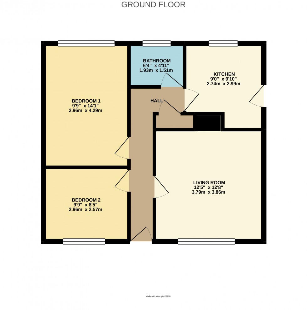 Floorplan for Gazeley, Newmarket