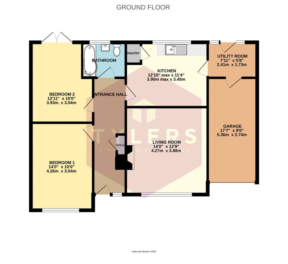 Floorplan for Moulton, Newmarket