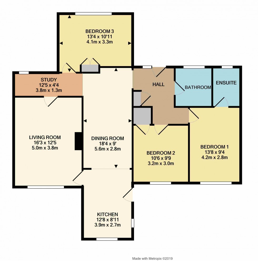 Floorplan for Stretton Avenue, Newmarket