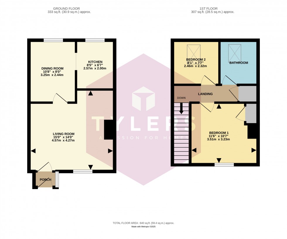 Floorplan for Cheveley, Newmarket