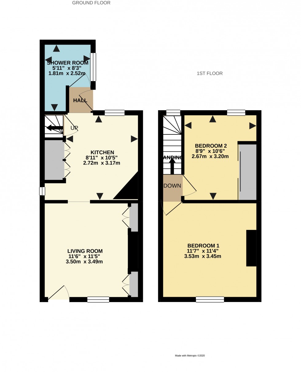Floorplan for Park Lane, Newmarket