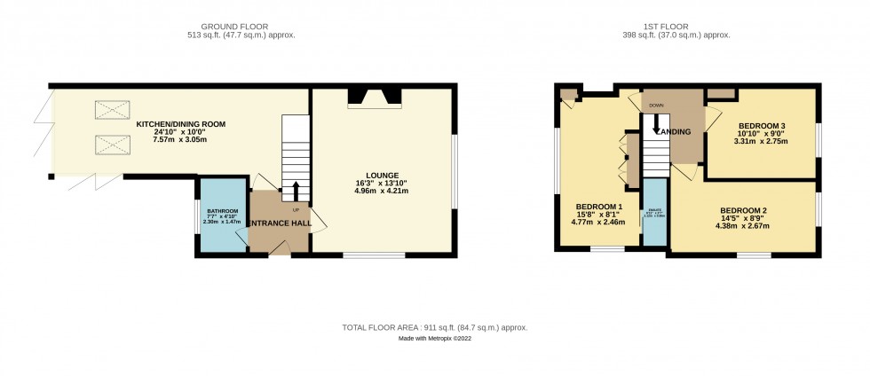Floorplan for Dullingham, Newmarket