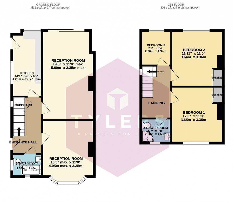 Floorplan for Histon, Cambridge, Cambridgeshire