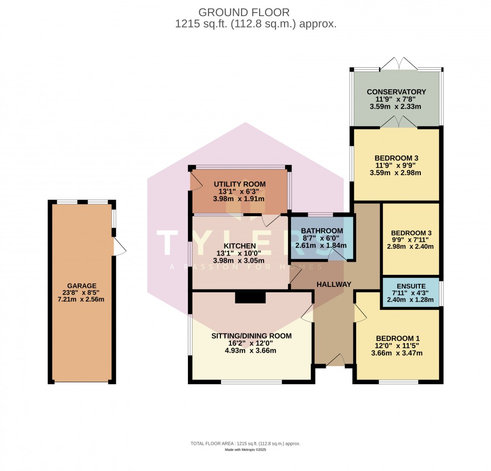 Floorplan for Newmarket, Suffolk