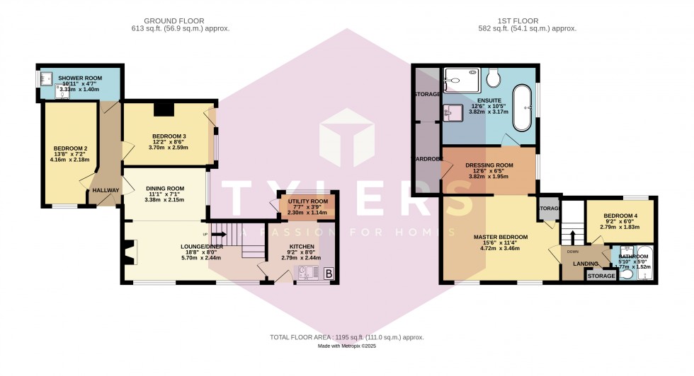 Floorplan for Isleham, Ely, Cambridgeshire