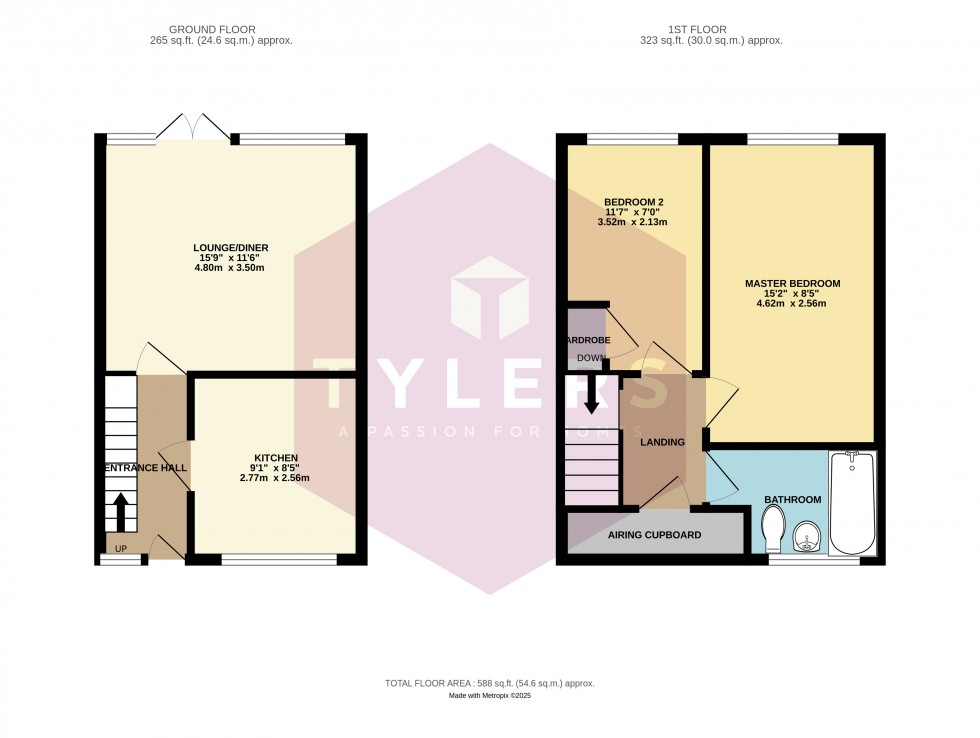 Floorplan for Newmarket, Suffolk