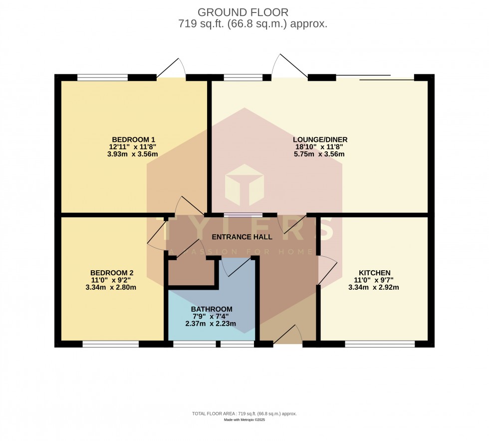 Floorplan for Newmarket, Suffolk