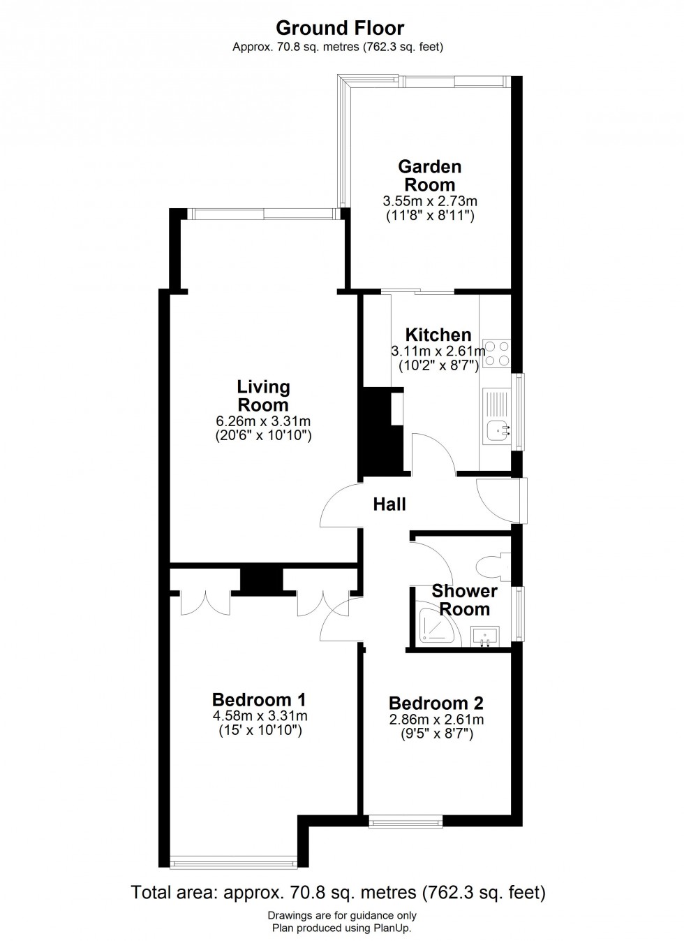Floorplan for Newmarket, Suffolk