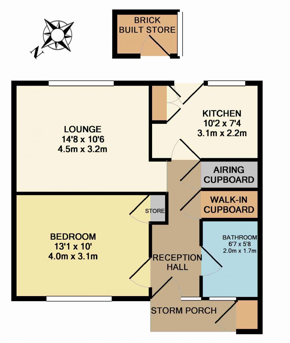 Floorplan for Willingham, Cambridge