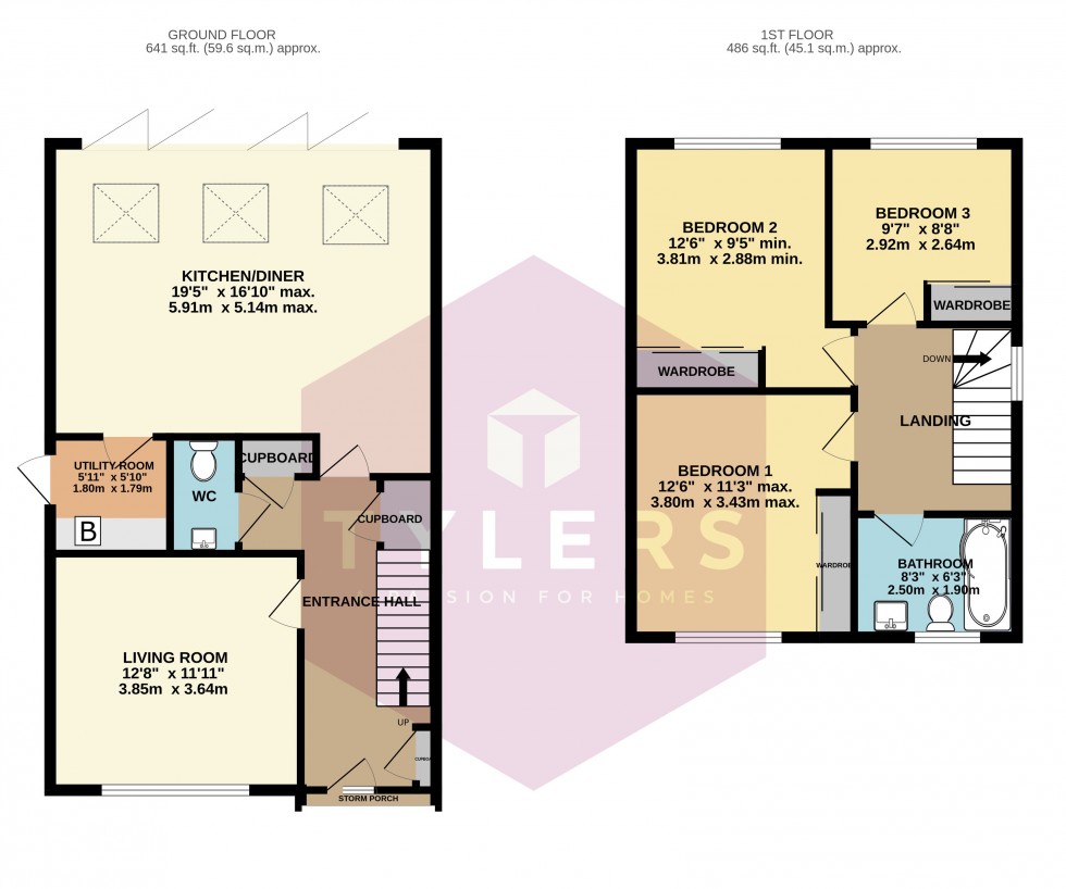 Floorplan for Willingham, Cambridge, Cambridgeshire
